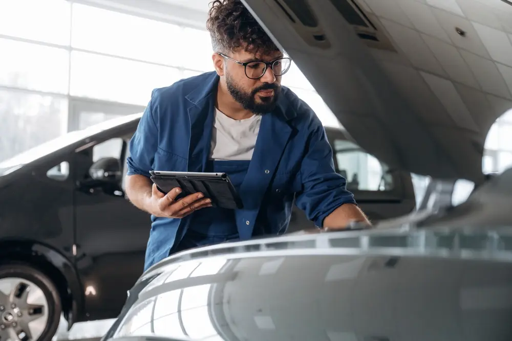 Factory-scheduled auto maintenance service at Premier Automotive in San Angelo, TX